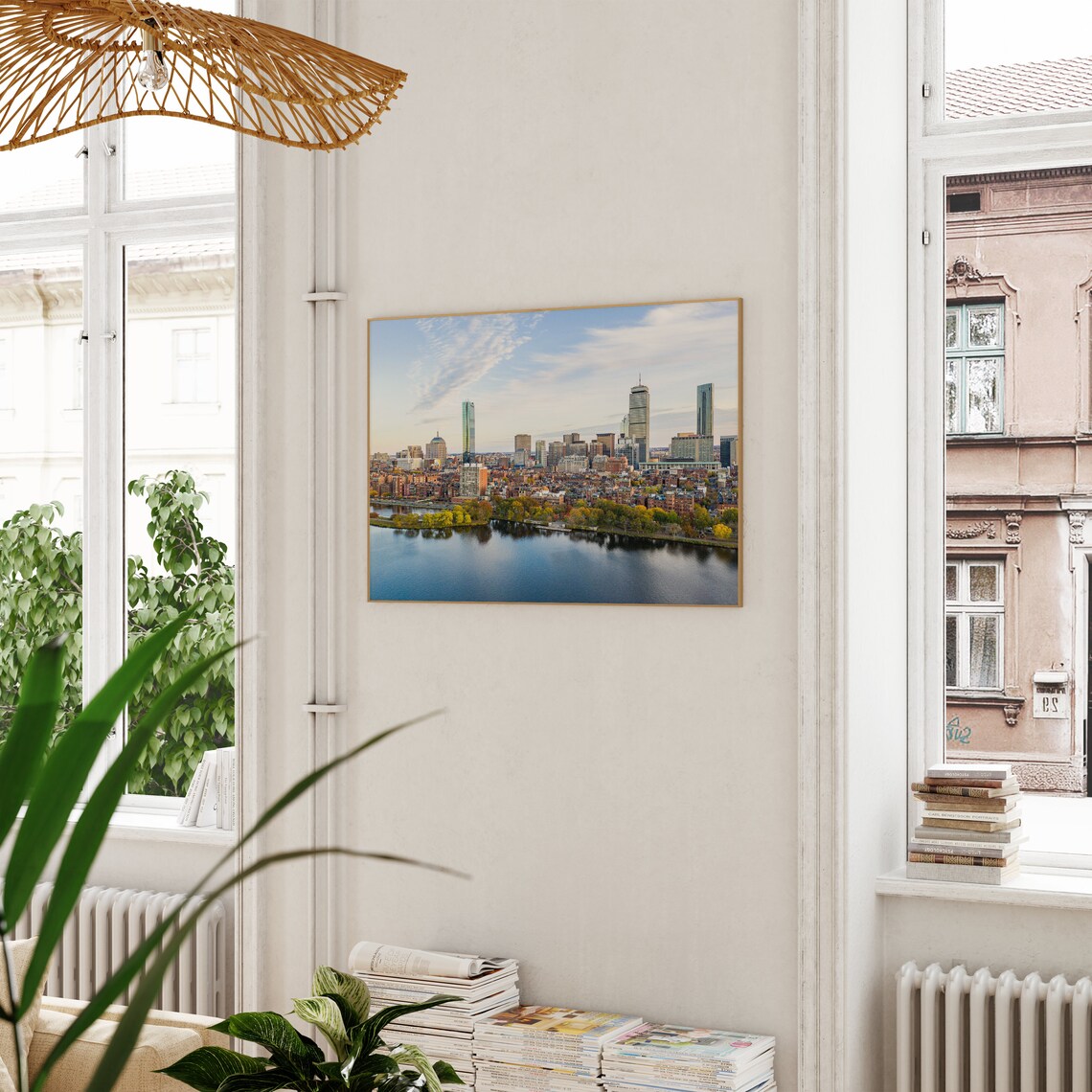 Boston Wall Art Massachusetts Travel Poster - Image 3