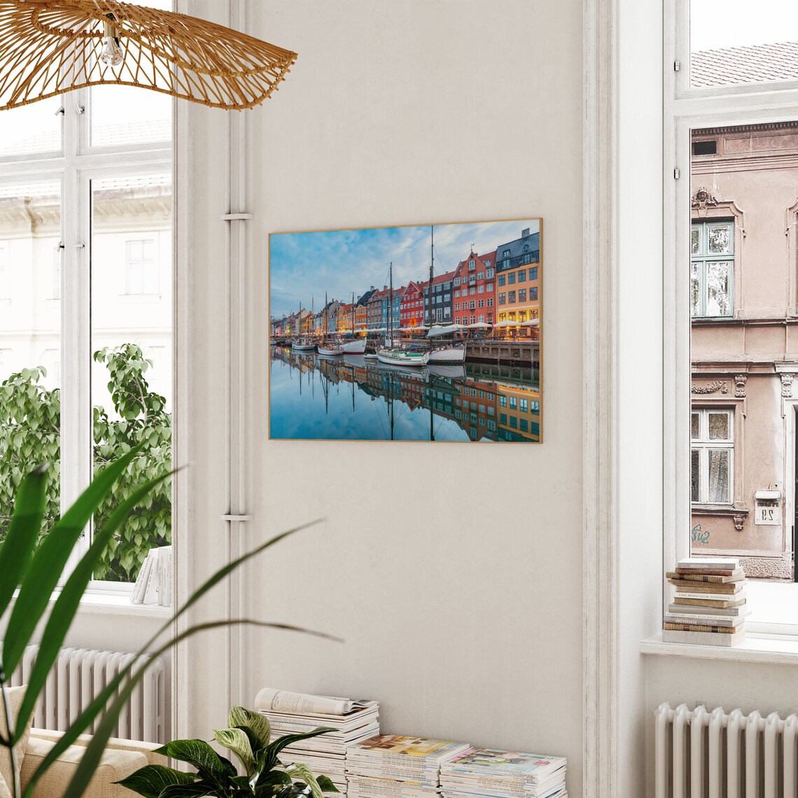 Copenhagen Real Photo Travel Poster, Europe Decor - Image 3