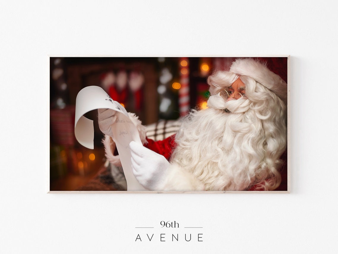 Christmas Santa Claus TV Art