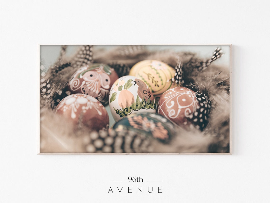 Easter Eggs Folk Art For Tv