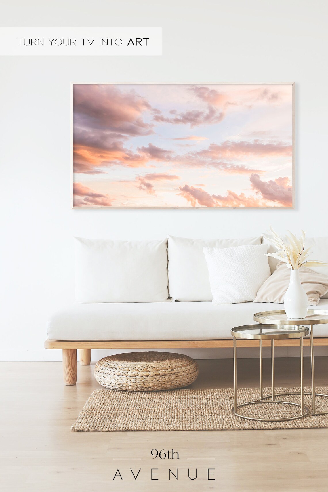 Pastel Sky Art Print - Image 2