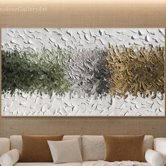 Original Painting On Neutral Style Decor Textured Wall Art Wabi Sabi Wall Art Abstract Boho Art Modern Art Living Room Decor