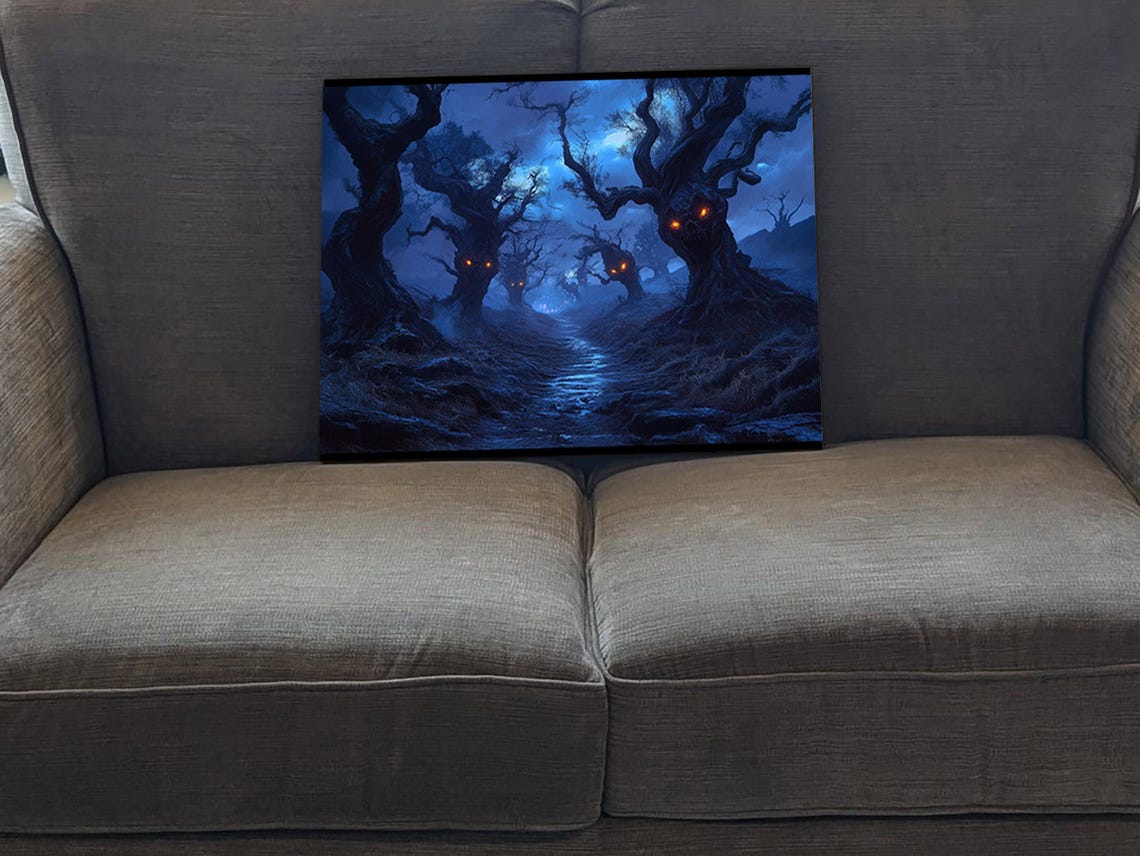 The Haunting Grove - Modern Art Print - Image 5
