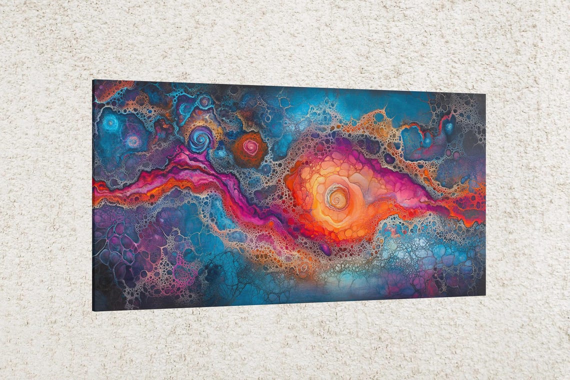 Abstract Vortex Wall Art Print - Image 2