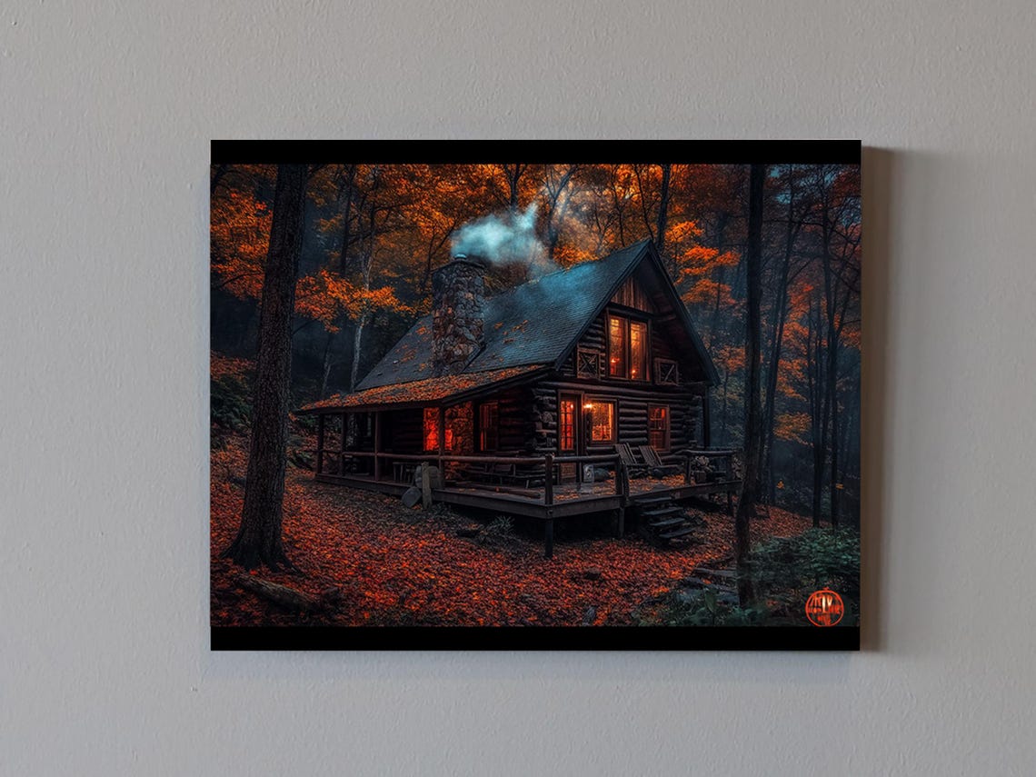 Cozy Cabin In The Woods, Serene Getaway