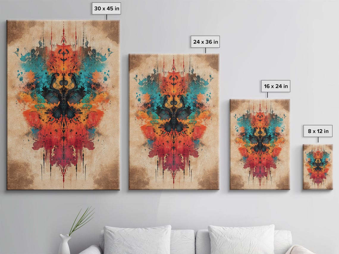 Vibrant Chaos Design Poster - Image 3