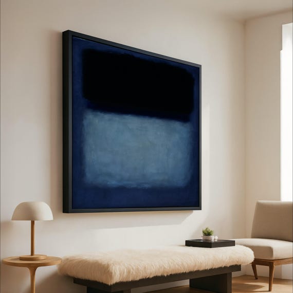 Mark Rothko Inspired No 612 Abstract Wall Art Print