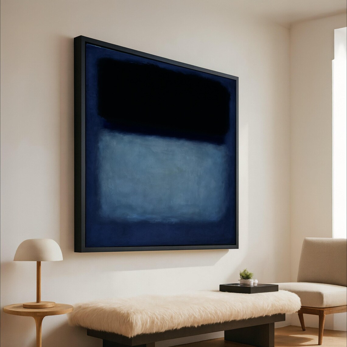 Mark Rothko Inspired No 612 Abstract Wall Art Print