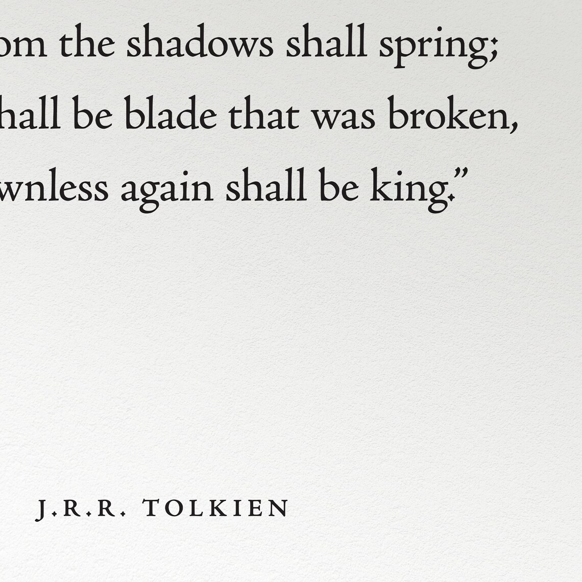 Tolkien Quote Art Print, The Lord Of The Rings - Image 2