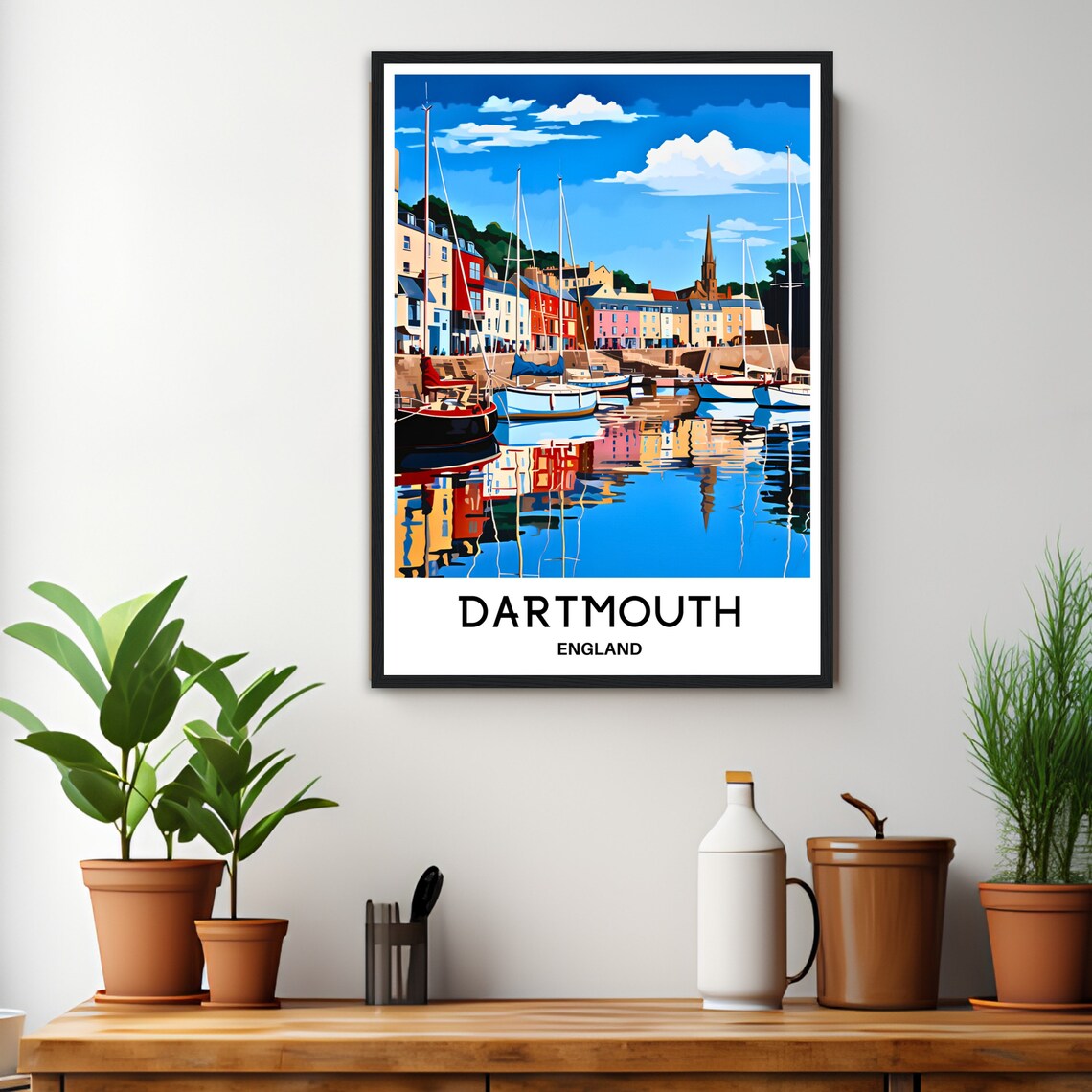 Dartmouth Travel Poster, Dartmouth Art Print - Image 3