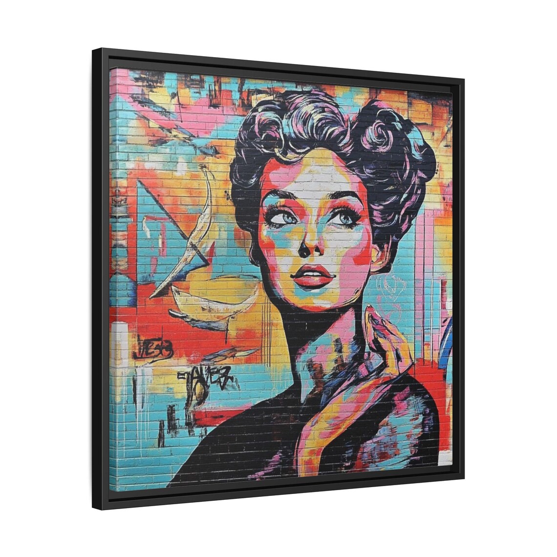 Urban Street Pop Art Decor, Trendy Modern Abstract - Image 2