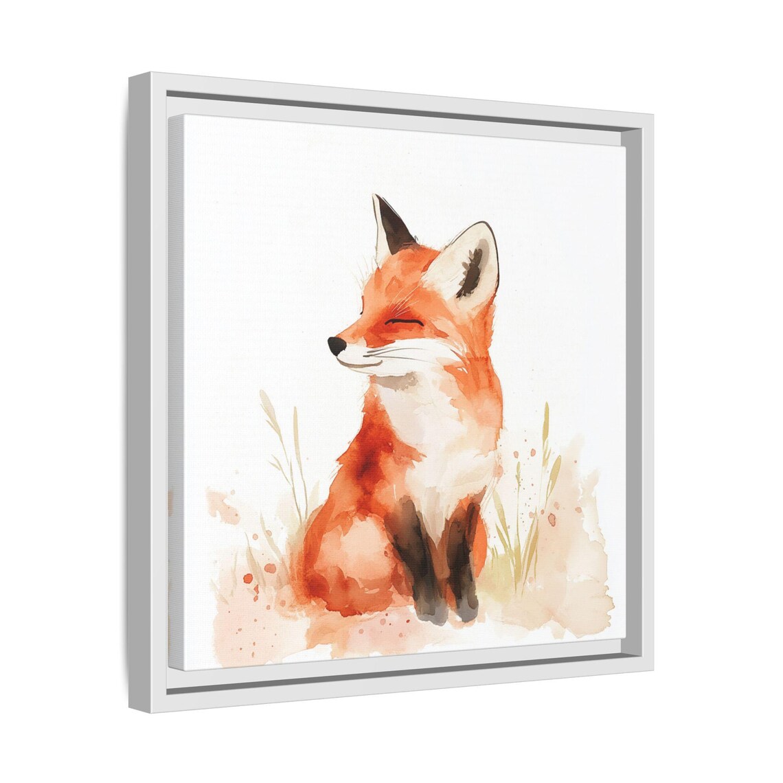Fox Watercolor Animal Print, Nursery Decor - Image 4