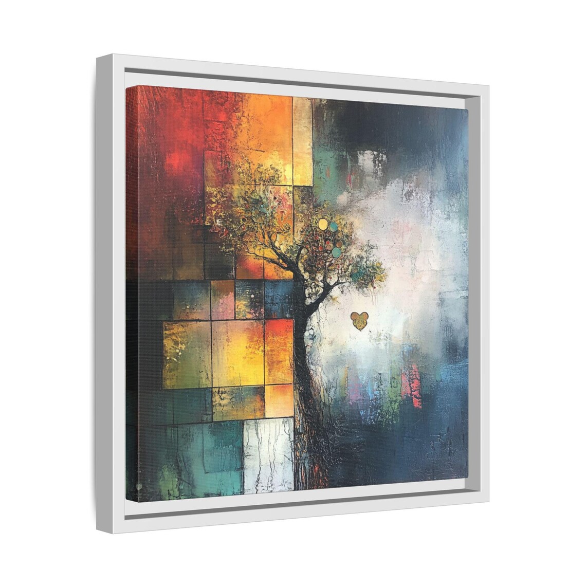 Colorful Abstract Tree Art Print, Nature Inspired - Image 4