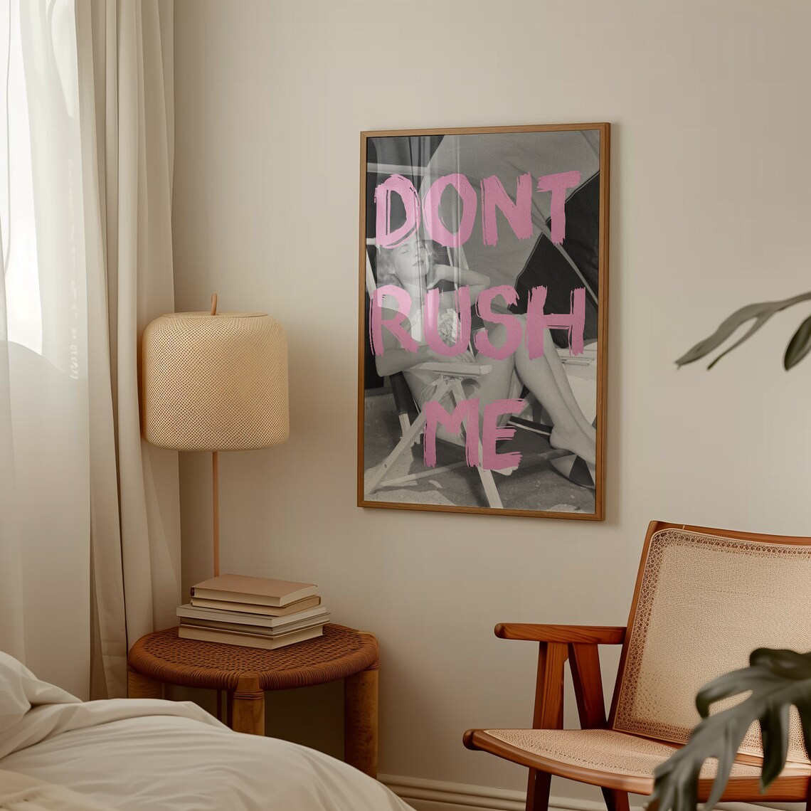 Typography Print For Bedroom Wall Decor For Girls Wall Art Gallery Wall Pink Poster Photography Print For Living Room Large Print For Home - Image 5