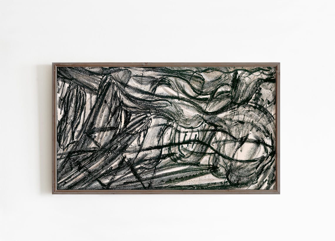 Winter Frame TV Art, January Artwork