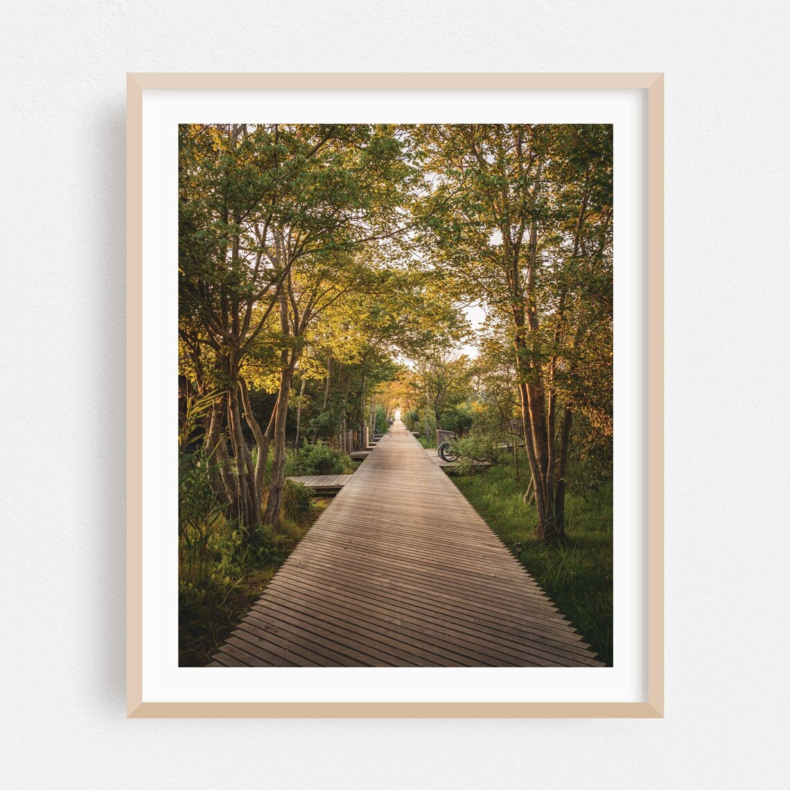 Fire Island Print, New York Autumn Landscape