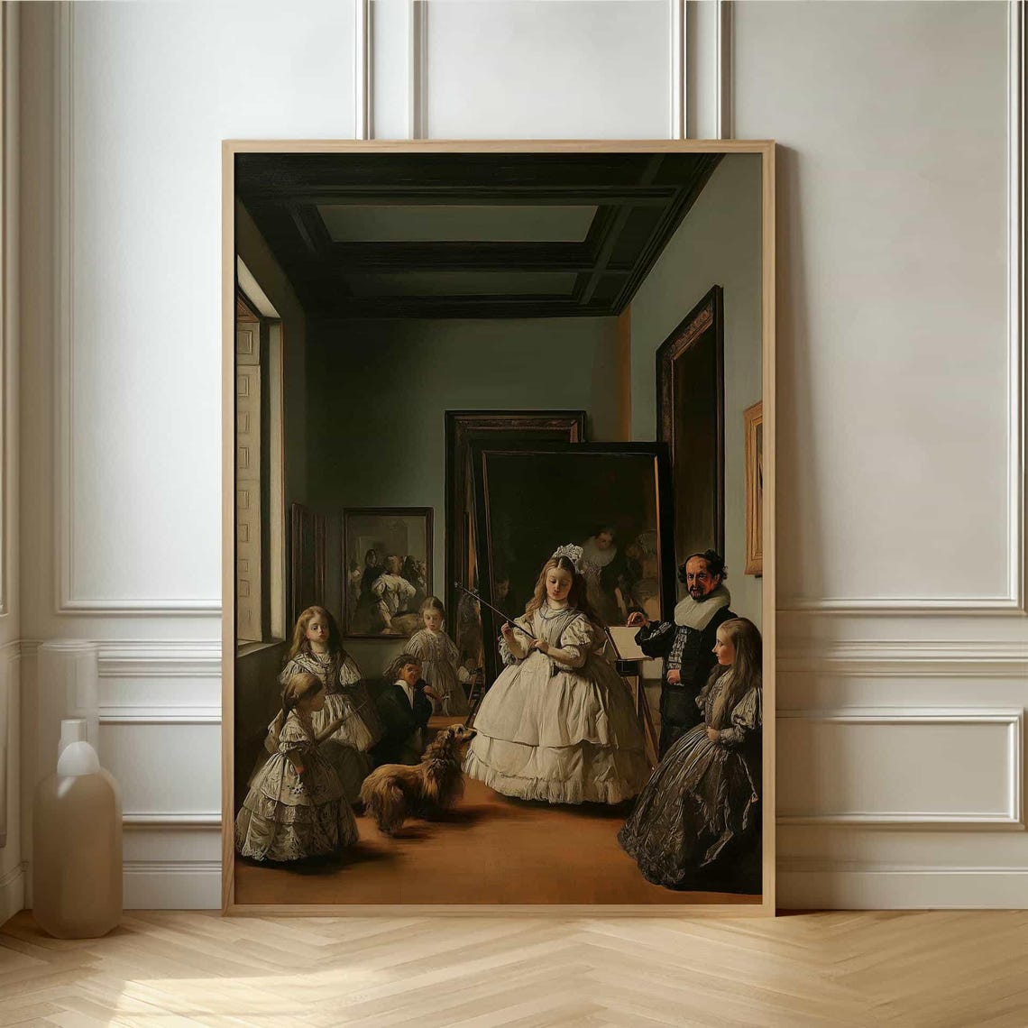 Diego Velazquez Las Meninas Baroque Masterpiece Painting Poster