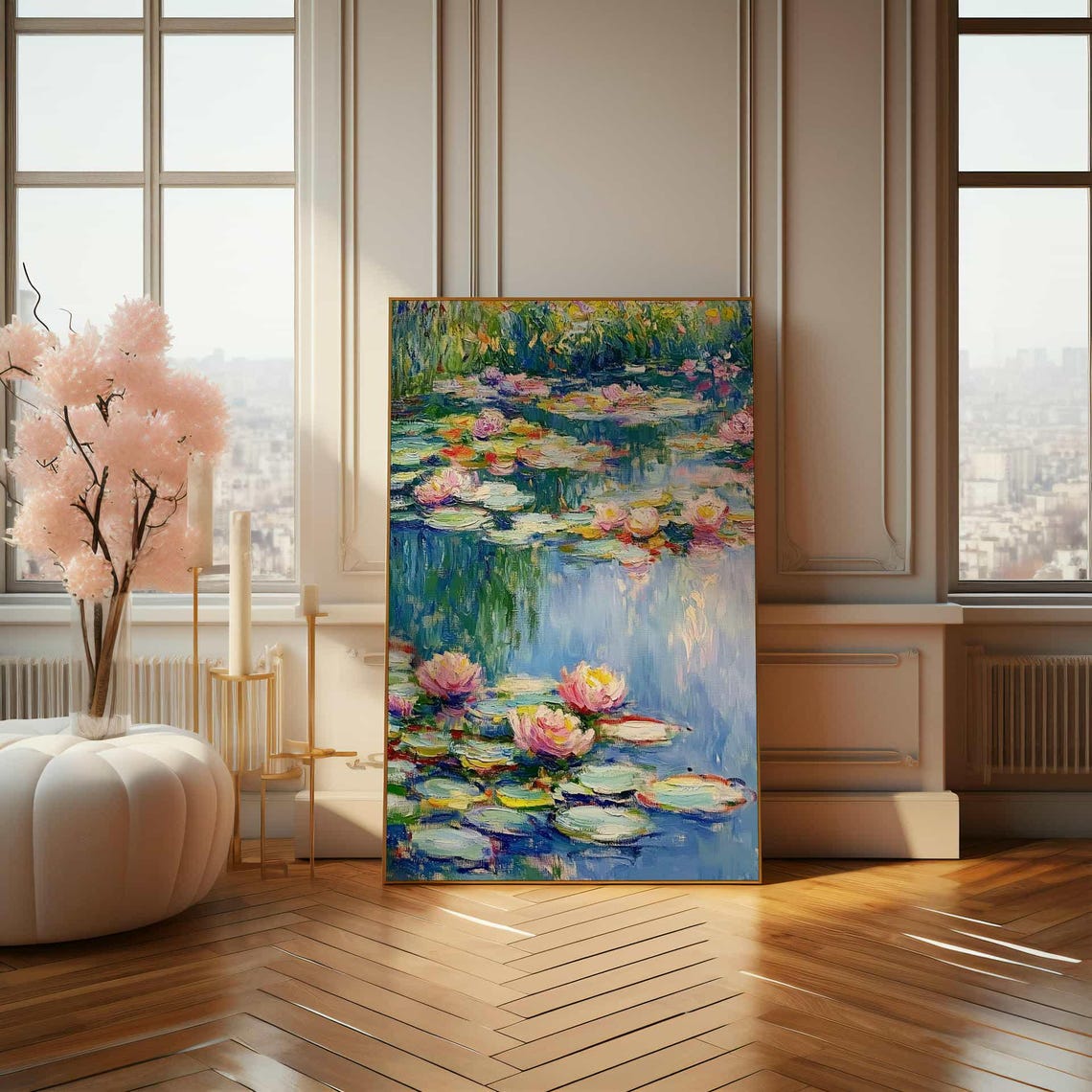 Claude Monet Water Lilies Pond Impressionist Classic Art Poster - Image 4