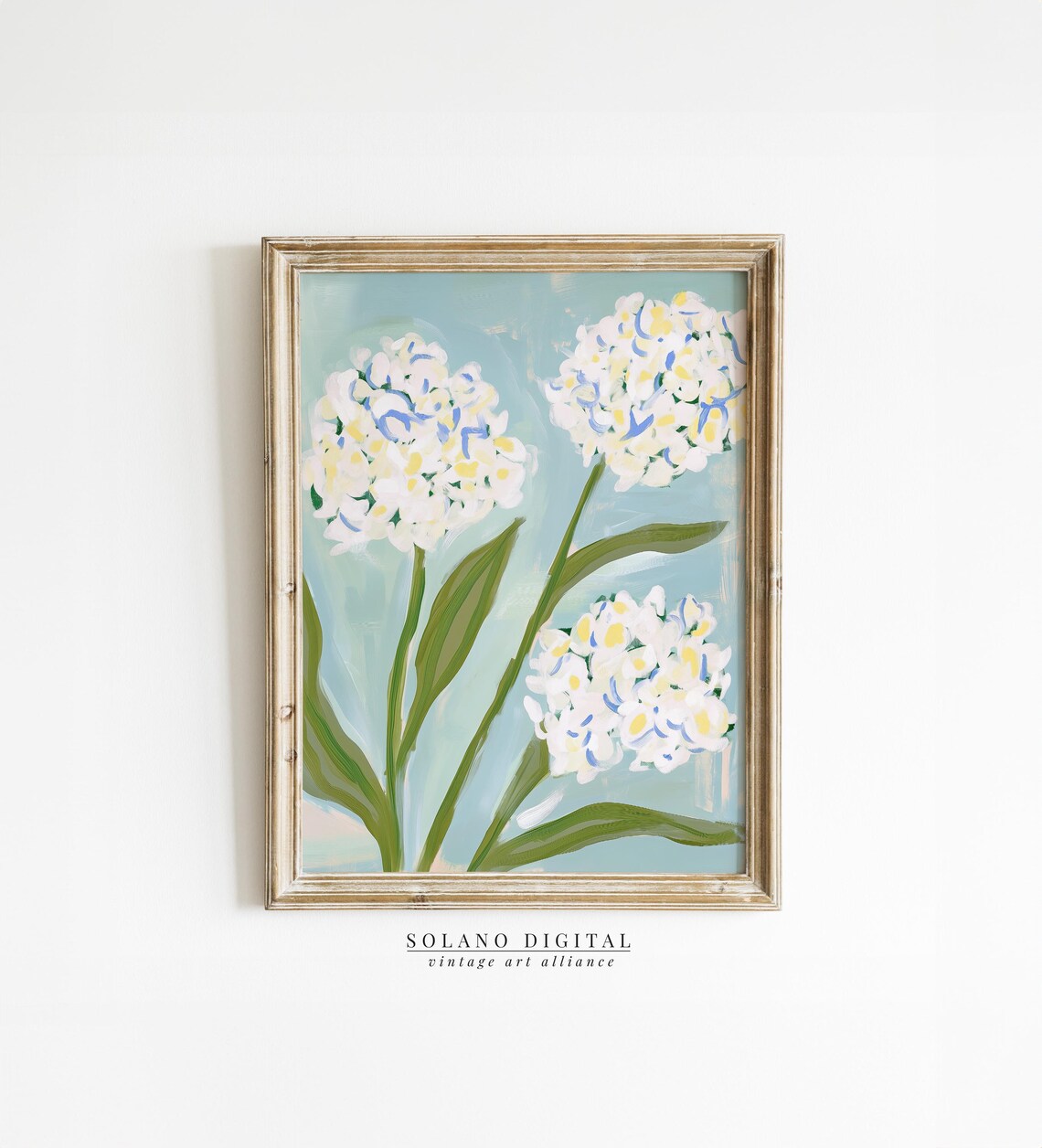 Modern Southern Floral Art, Feminine Botanical Print