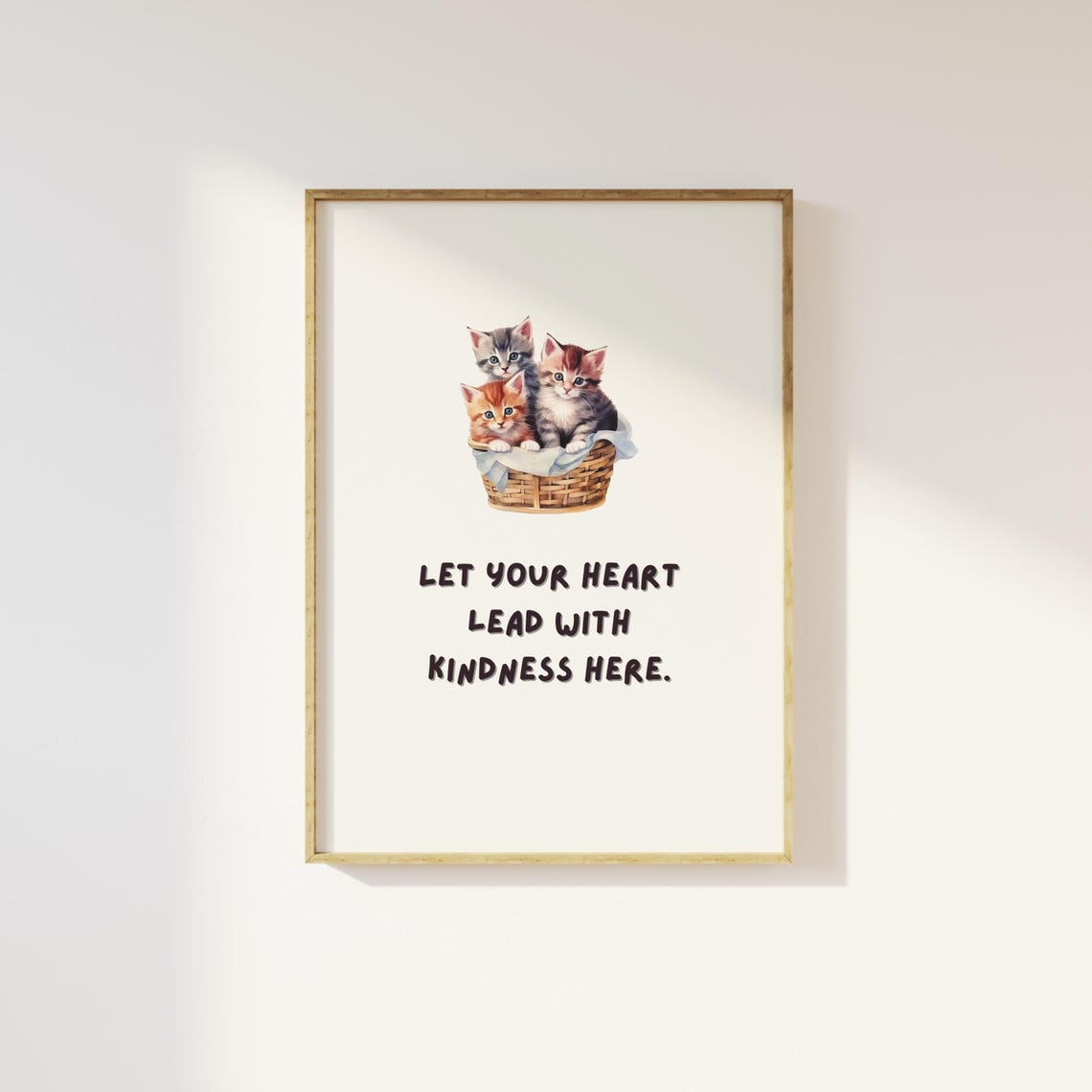 Be Kind Kitties, Retro Y2K Girly Decor - Image 2