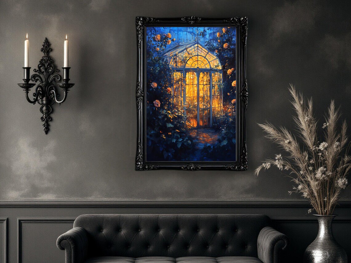 Enchanting Garden - Traditional Travel Poster - Image 2