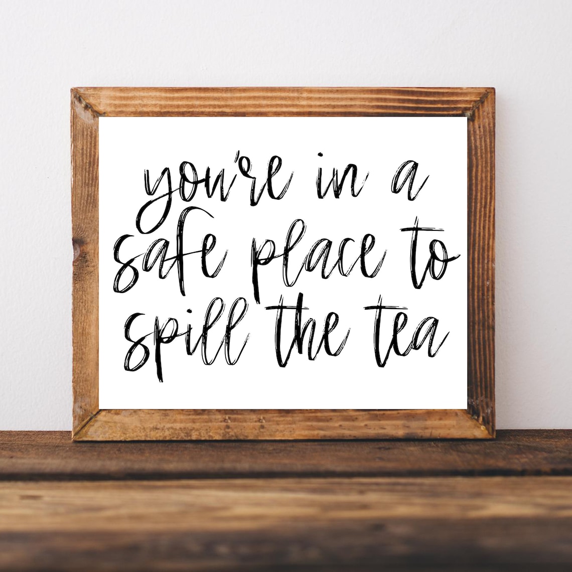 Hair Salon Decor Wall Art Nail Sign Art Print