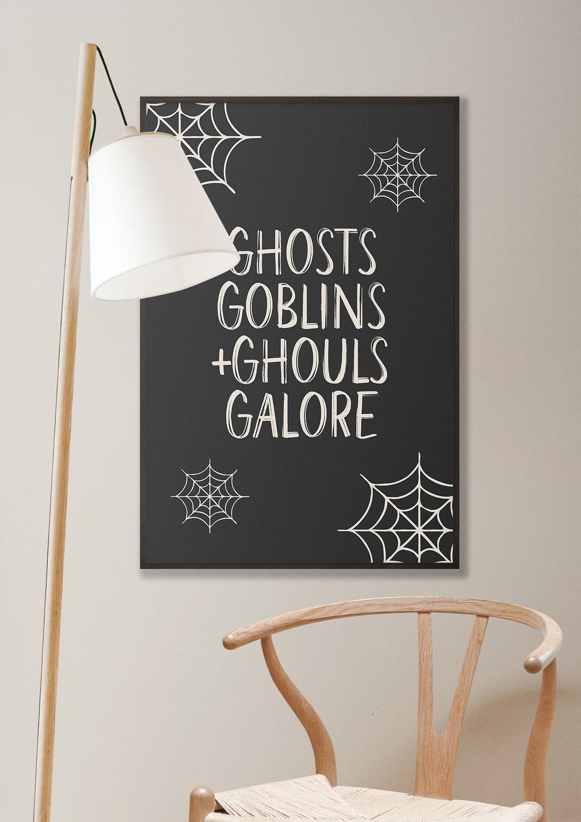 Ghosts Goblins and Ghouls Galore Halloween Party Wall Poster - Image 4