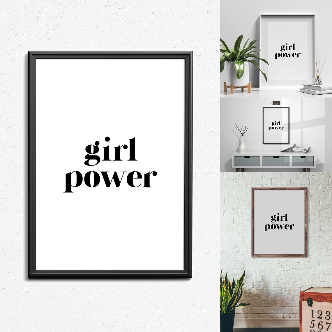 Girl Power 12 Quote Bundle Preview Promotional Discount Poster Set - Image 2