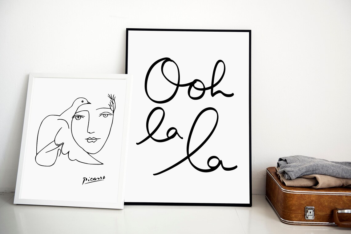 Ooh La La Quote, French Typography Wall Art Print - Image 5