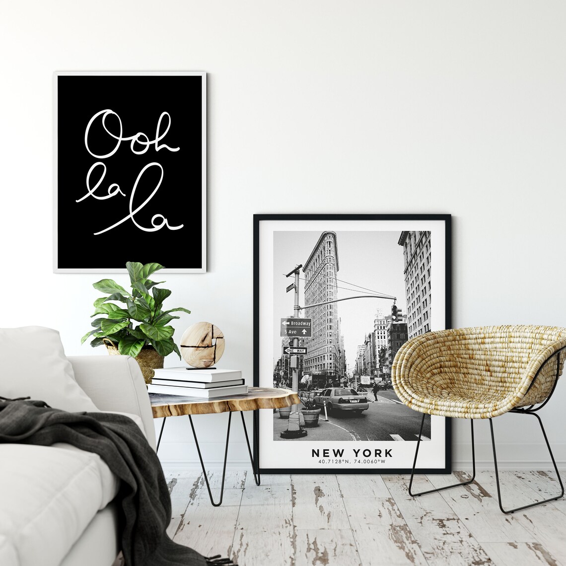 Ooh La La Quote, French Typography Wall Art Print - Image 2