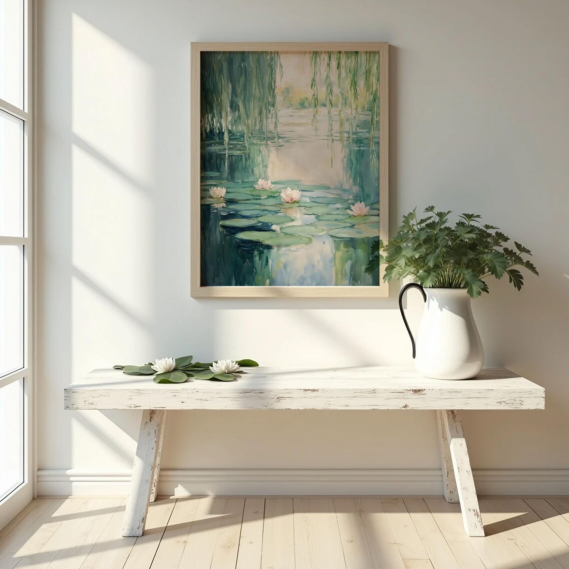 Claude Monet Water Lilies, Impressionist Poster - Image 4