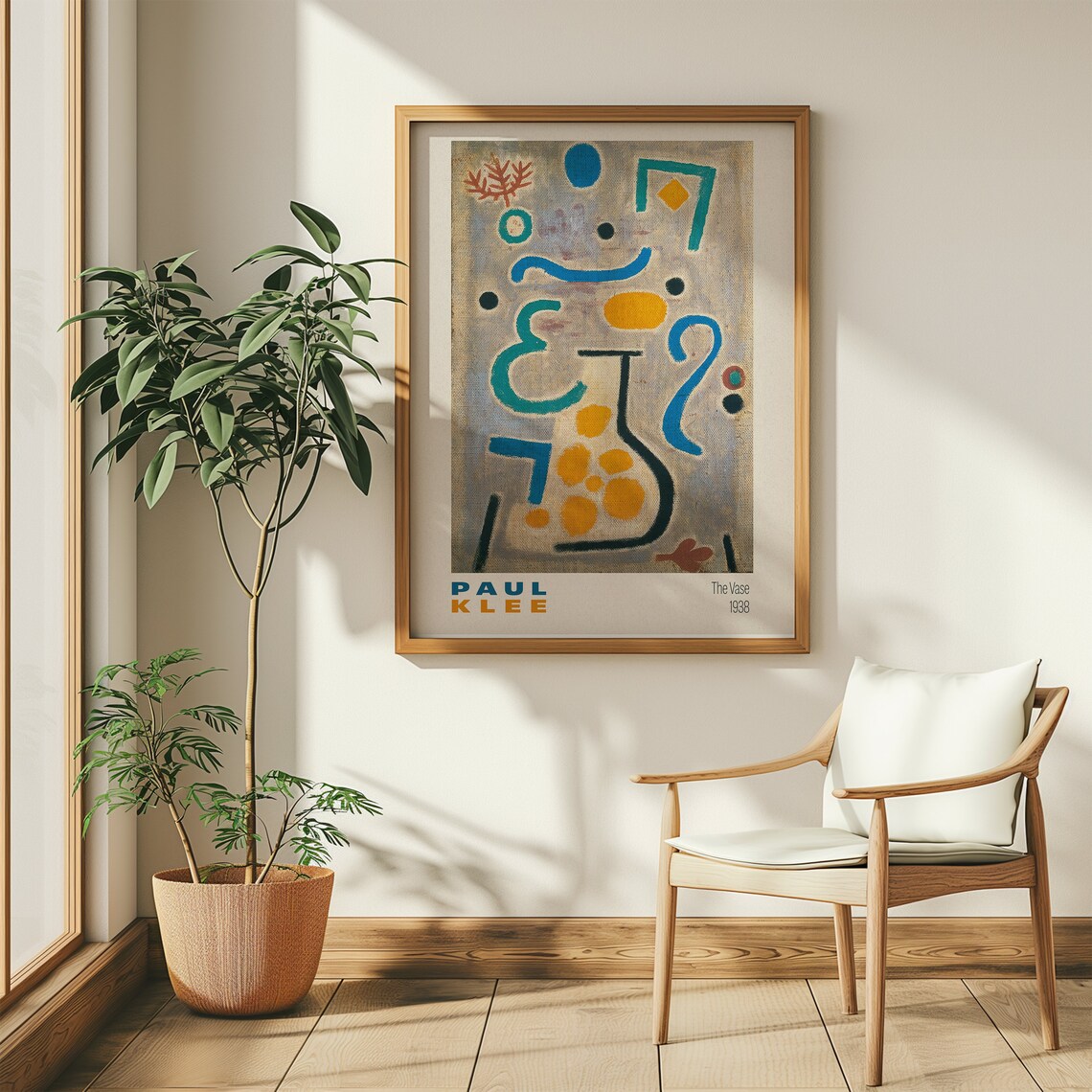 Paul Klee The Vase 1938 Colorful Abstract Modern Gallery Art Poster - Image 4