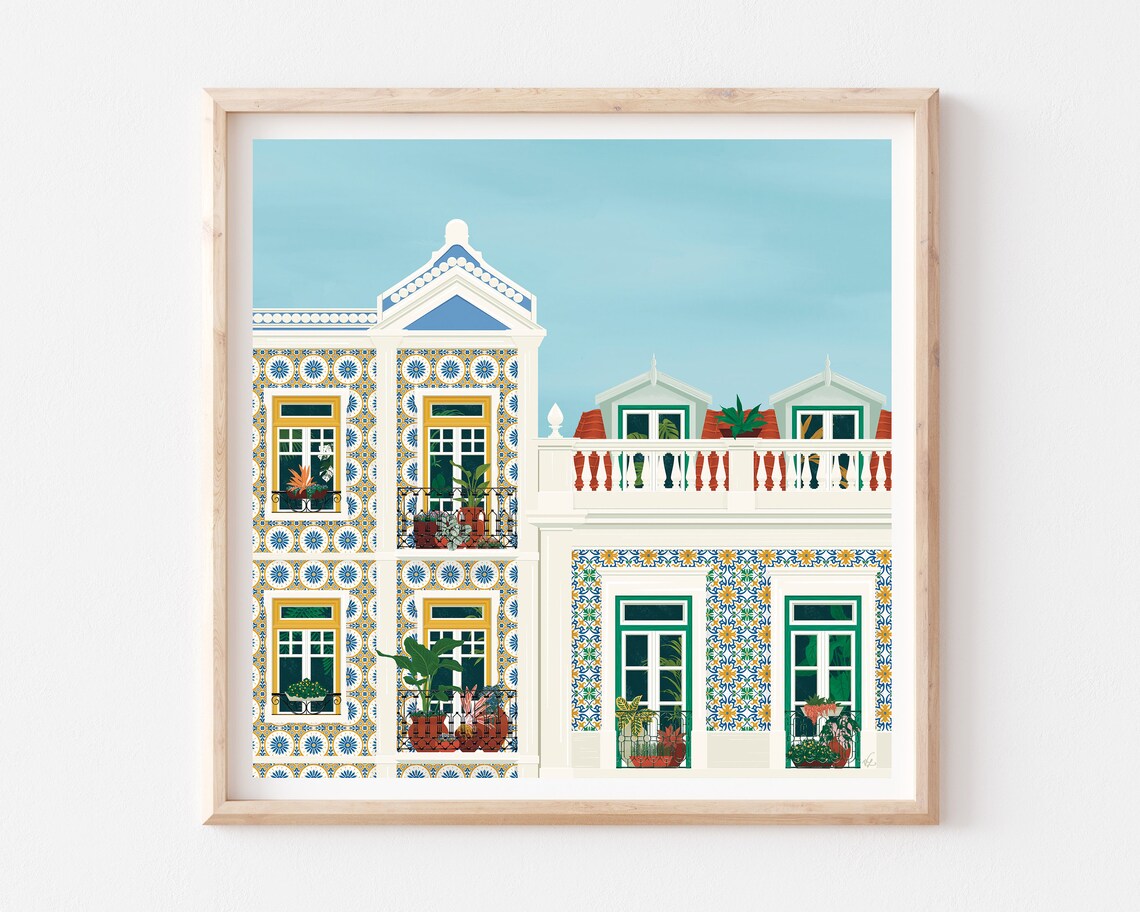 Lisbon Portugal Travel Poster - Image 2