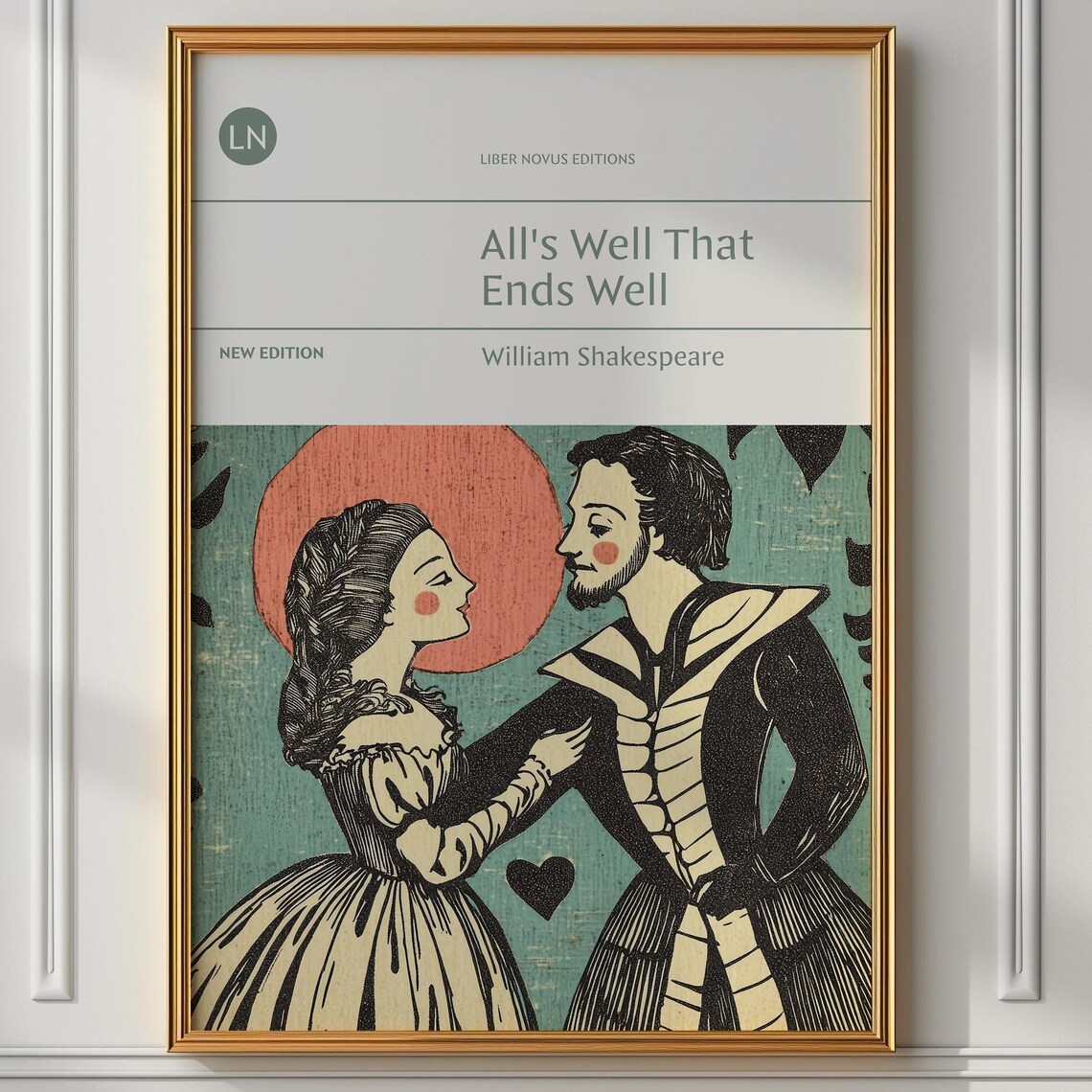 All's Well That Ends Well Shakespeare Art Print