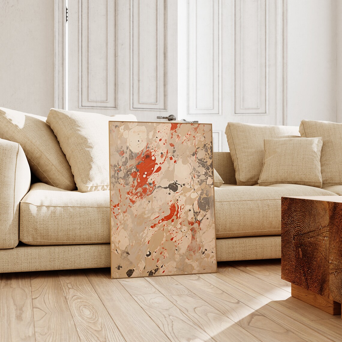 Jackson Pollock-Inspired Abstract Art Poster - Image 5