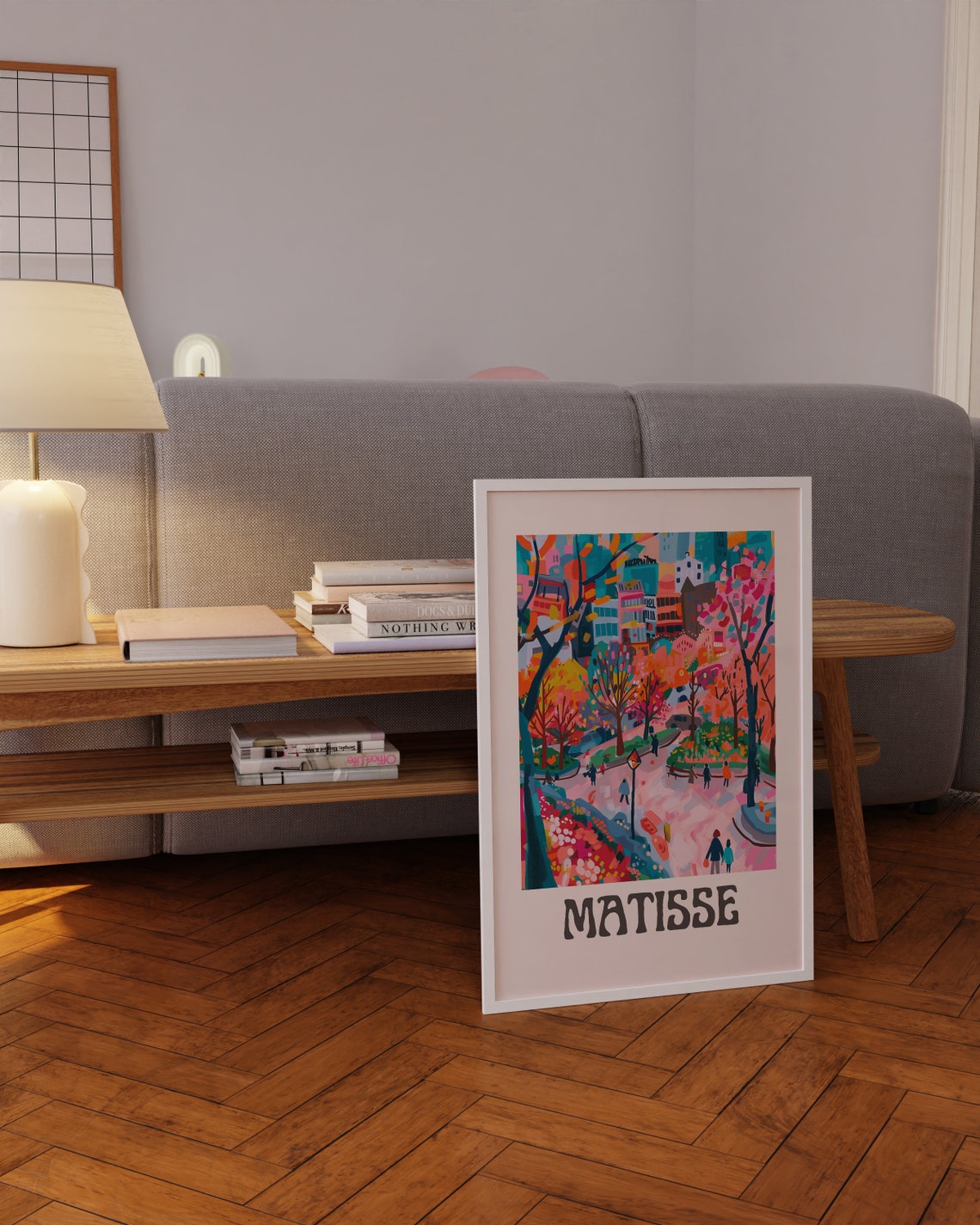 Henri Matisse City Park Spring Bloom Colorful Impressionist Poster - Image 3