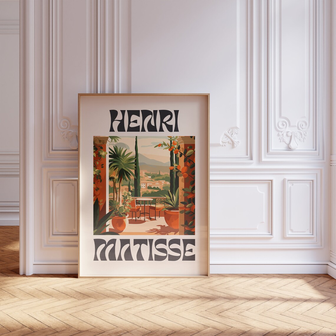 Matisse Modern Minimalist Floral Art Print - Image 5