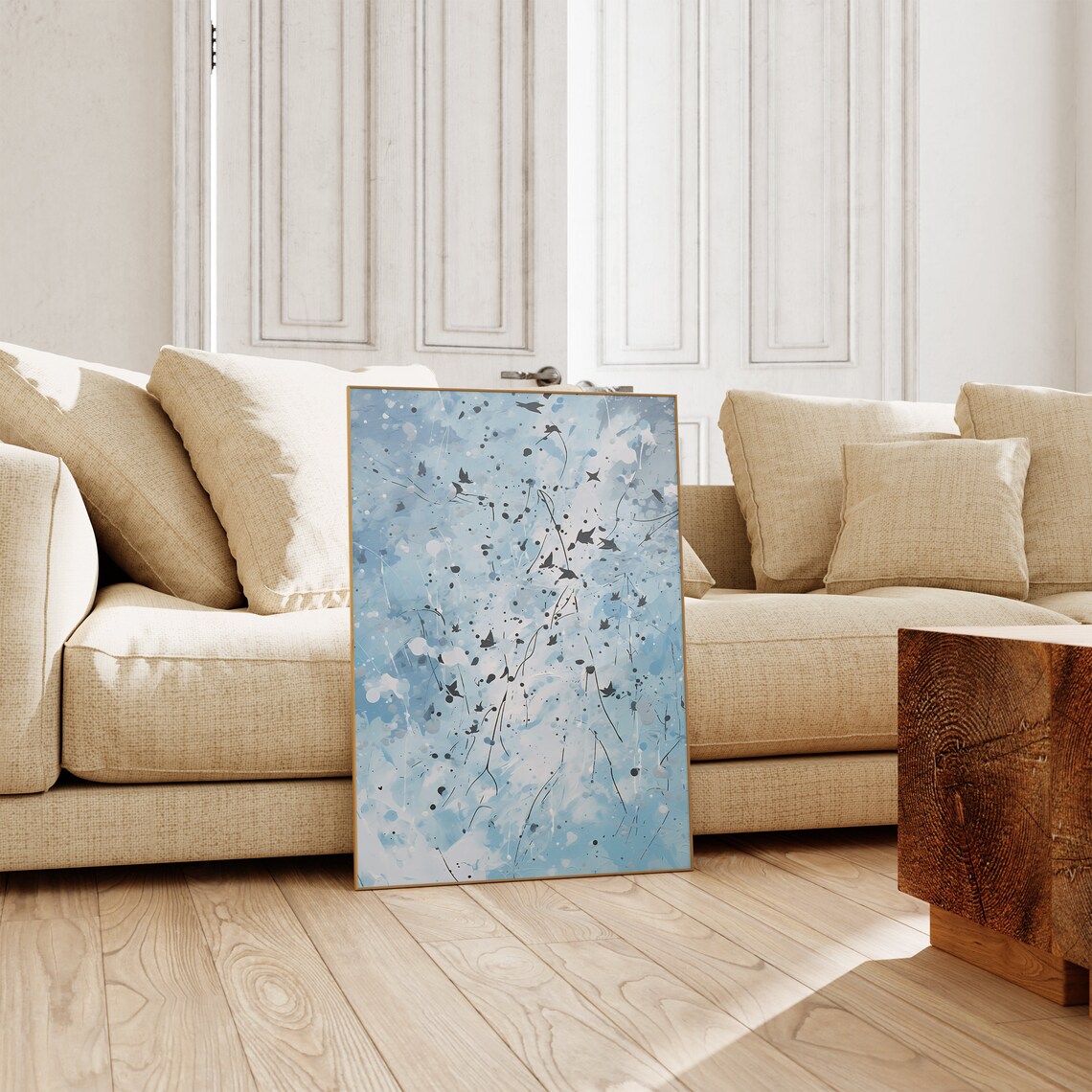 Jackson Pollock Trendy Modern Wall Art Print - Image 5