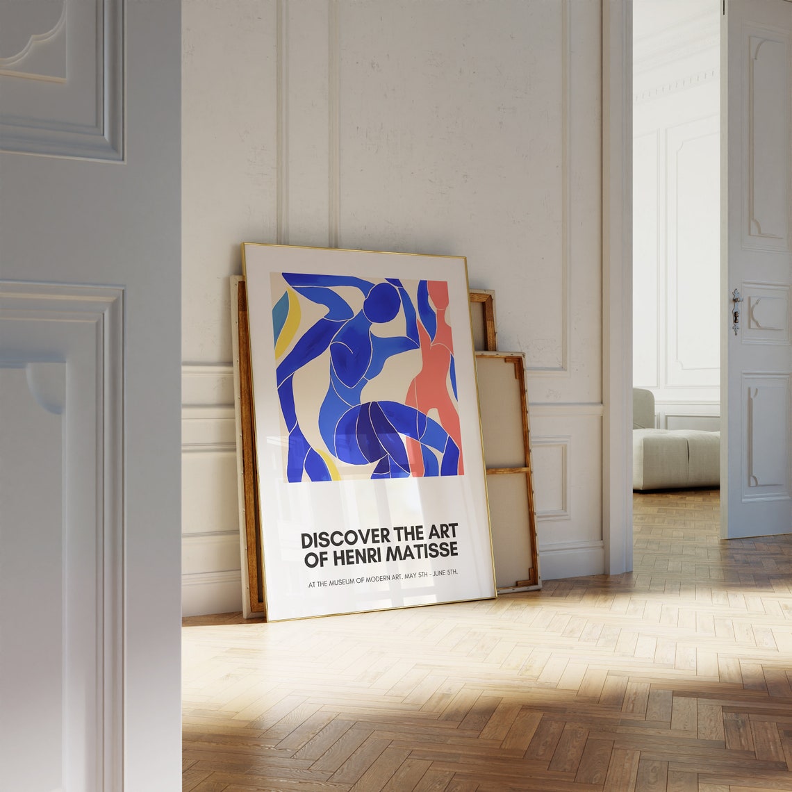 Henri Matisse Blue Dancers Museum of Modern Art Exhibition Poster - Image 2