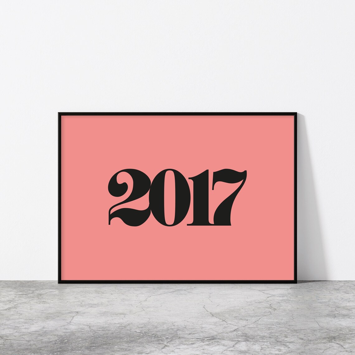 Personalised Year Typography Wall Art Print Boyfriend Birthday Gift For Him 21st Birthday Gift For Her Sister Birthday Gift For Her - Image 2