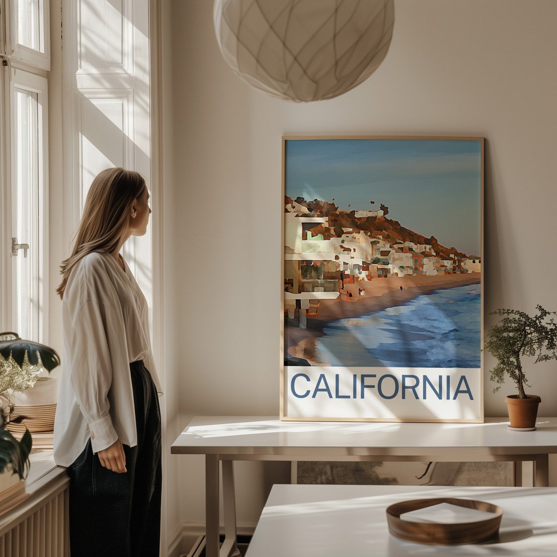 California Travel Print California Wall Art California Art California Artwork California Art Print California Gift California Poster - Image 2