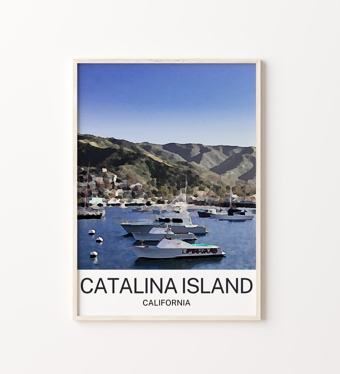 Catalina Island Catalina Island Print Catalina Island Wall Art Catalina Island Poster Catalina Island Wall Decor Catalina Island