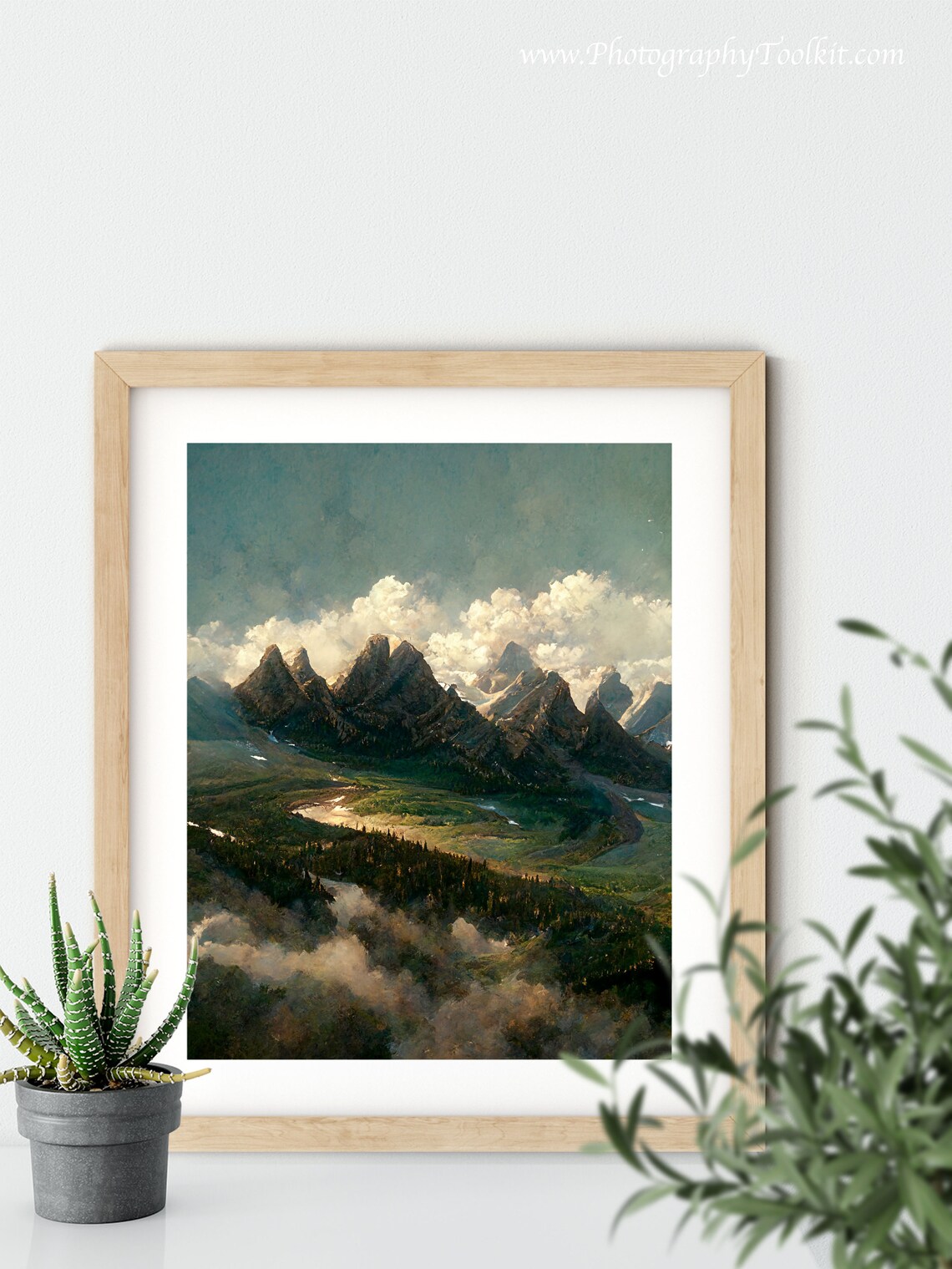 Rocky Mountain Print, Canadian Rockies Art Print - Image 5