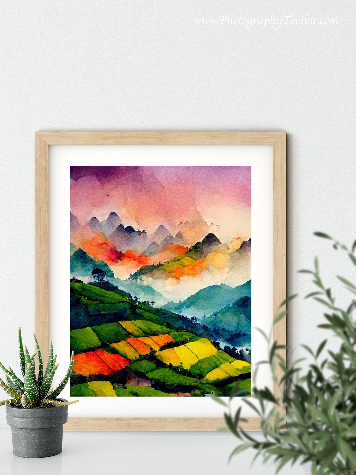 Vietnam Wall Art Prints Vietnam Watercolor Painting Vietnam Wall Decor Vietnam Poster Print Vietnam Photo Vietnam Wall Art Asia Poster - Image 5