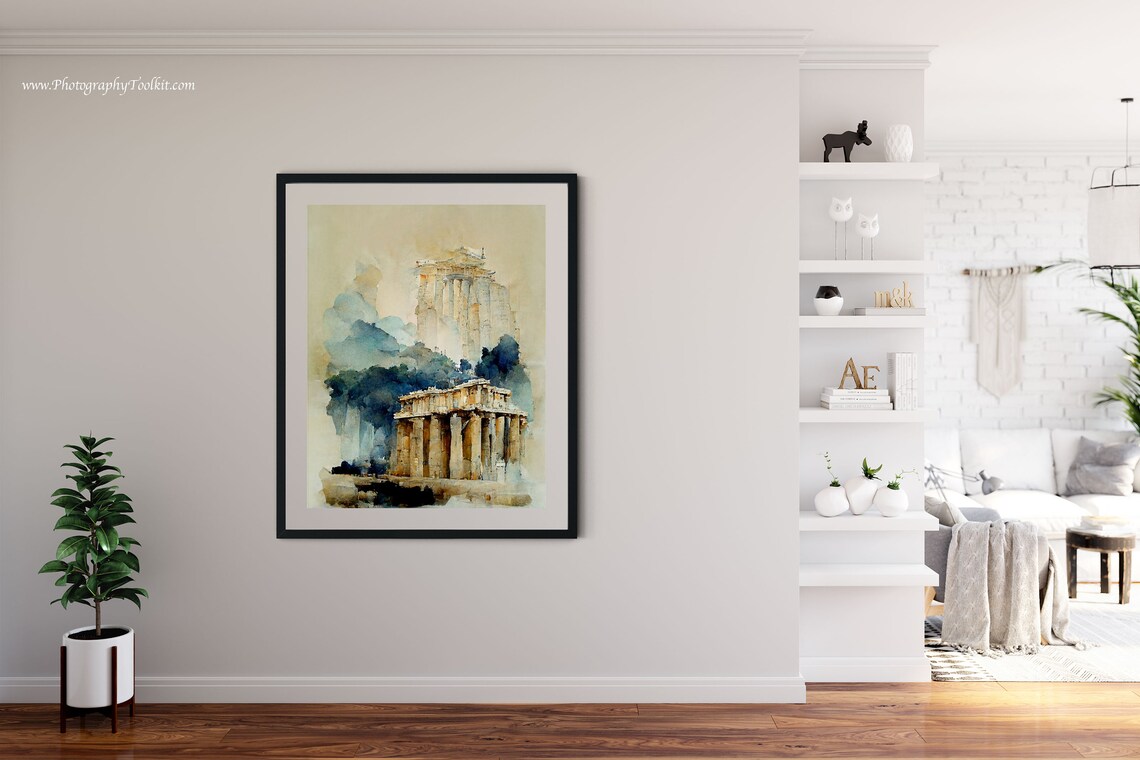 Pantheon Print, Rome Italy Travel Poster - Image 4