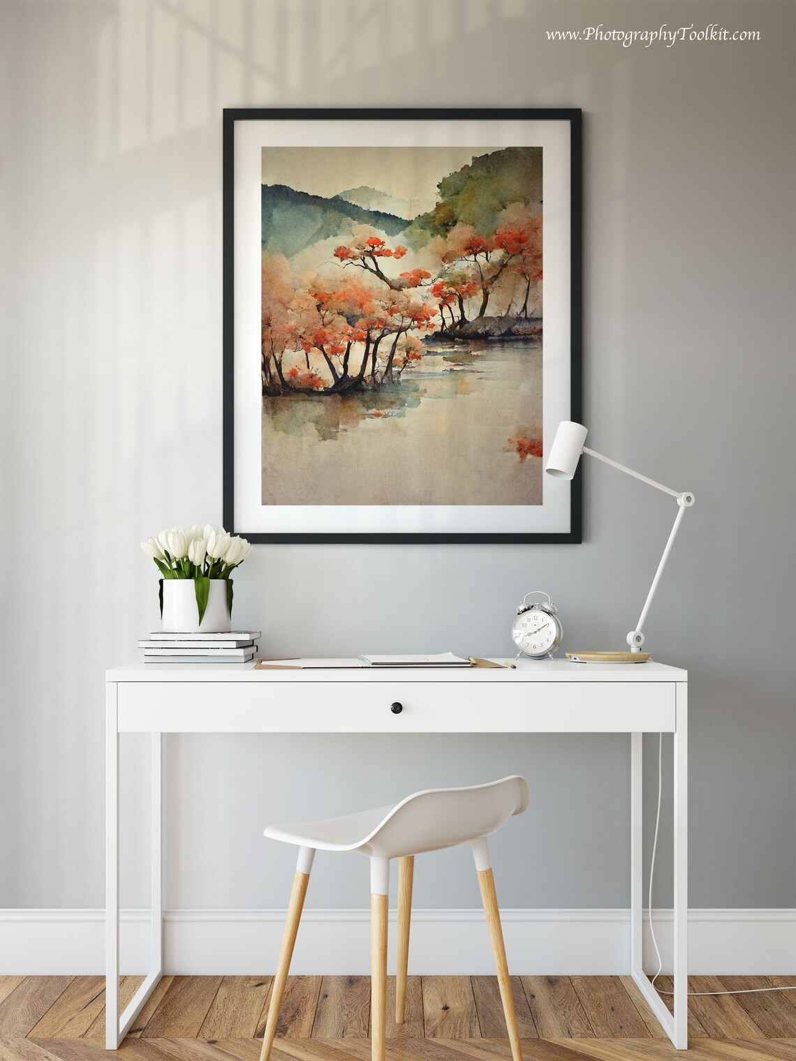 Arashiyama Kyoto Travel Poster, Japan Wall Art - Image 2