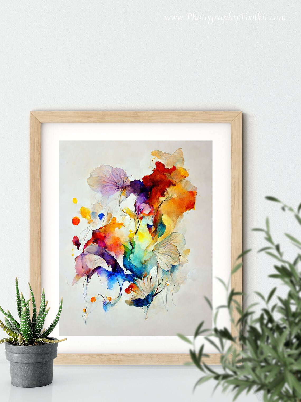 Abstract Brush Modern Wall Art Art Print - Image 5