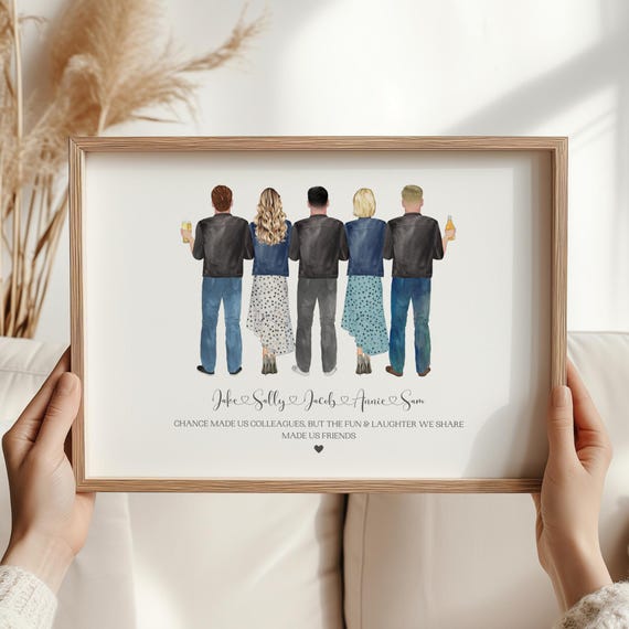 Personalised Colleague Gift Leaving Colleague Gift Leaving Present Personalised Goodbye Present Custom Colleague Gift Gift For Coworker