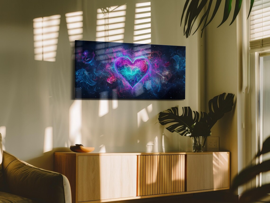 Heart Swirl Symphony, Valentines Day Wall Decor - Image 3