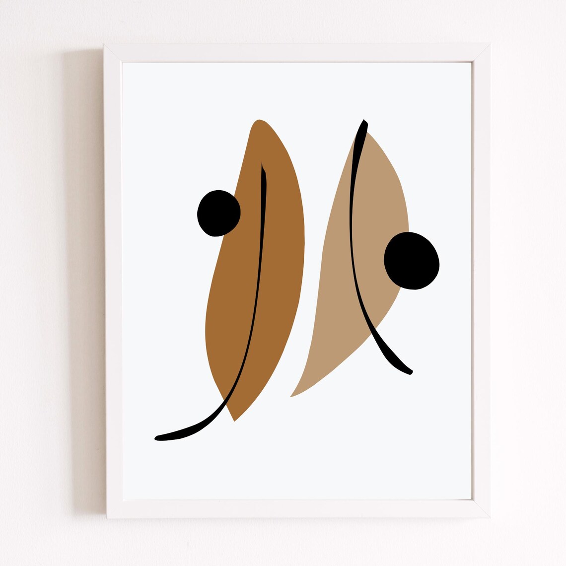 Mid Century Modern Botanical Boho Art Print - Image 4